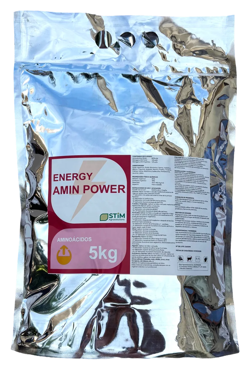 Envase de STIM AMIN POWER de STIM Agrosolutions