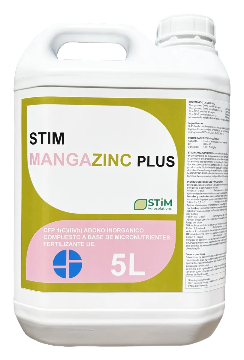 Envase de STIM MANGAZINC PLUS de STIM Agrosolutions