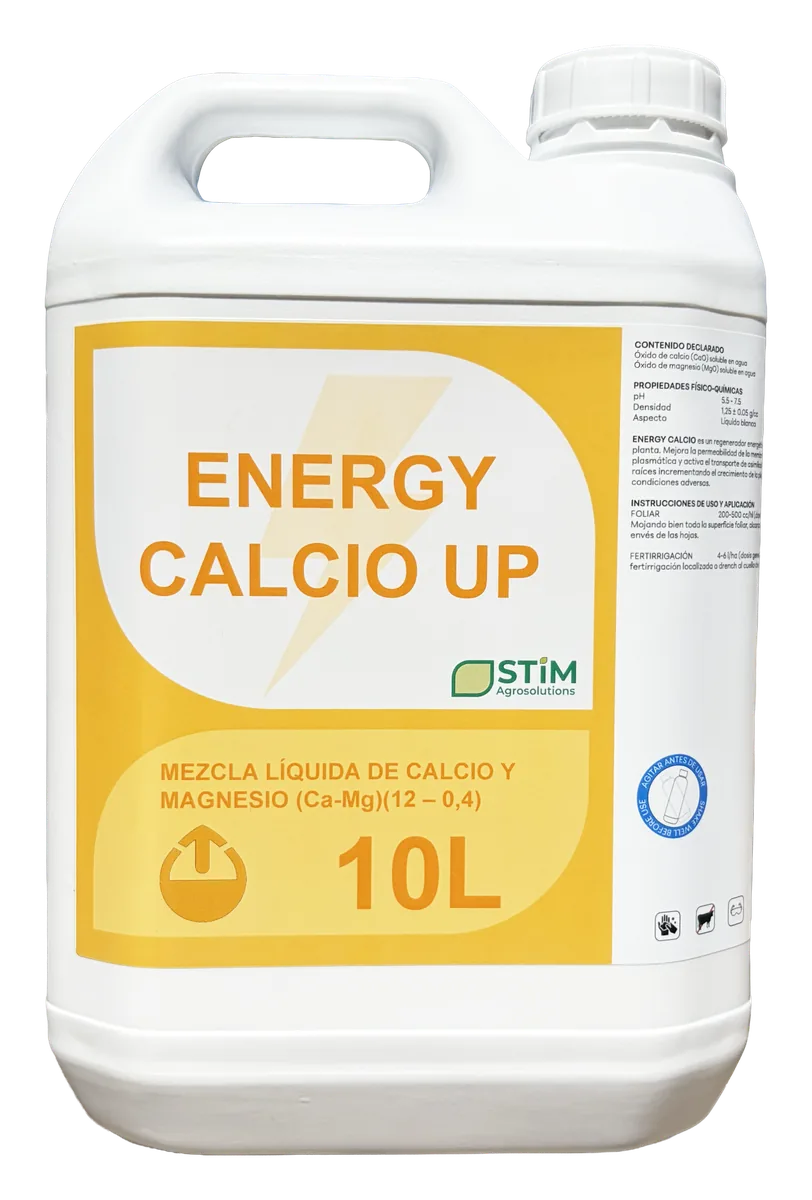 Envase de ENERGY CALCIO UP de STIM Agrosolutions